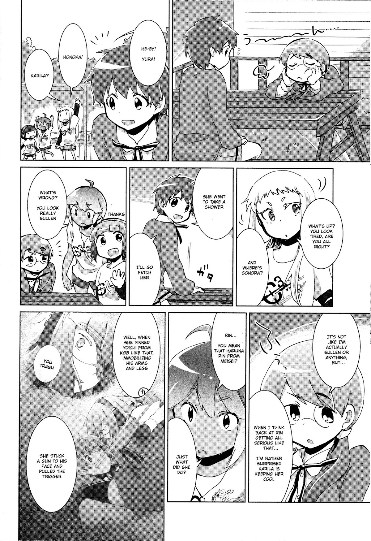 Tokurei Sochi Dantai Stella Jogakuin Koutouka C3 Bu Chapter 30 page 4 - Chapter 30: Aoi's Team