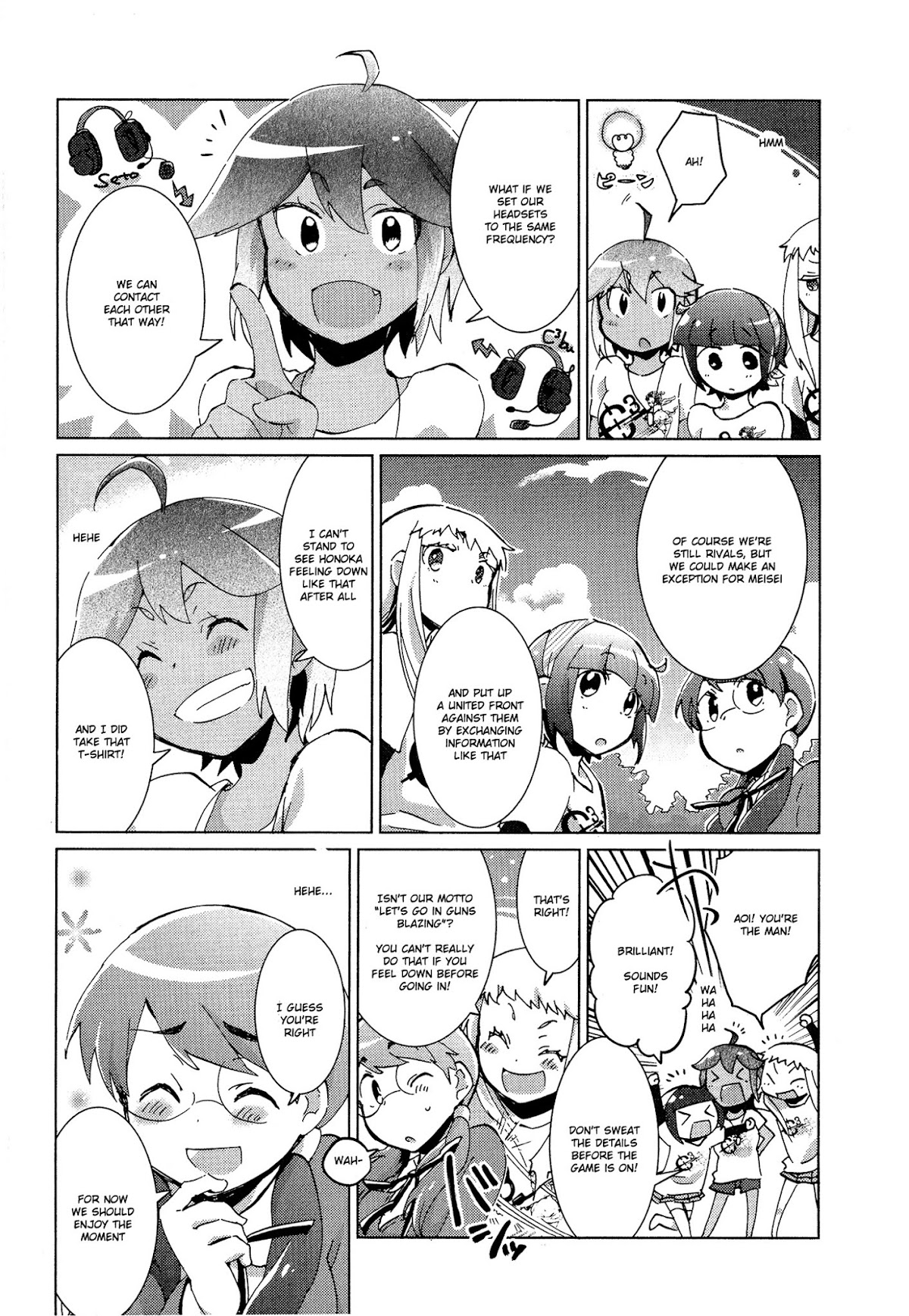 Tokurei Sochi Dantai Stella Jogakuin Koutouka C3 Bu Chapter 30 page 6 - Chapter 30: Aoi's Team