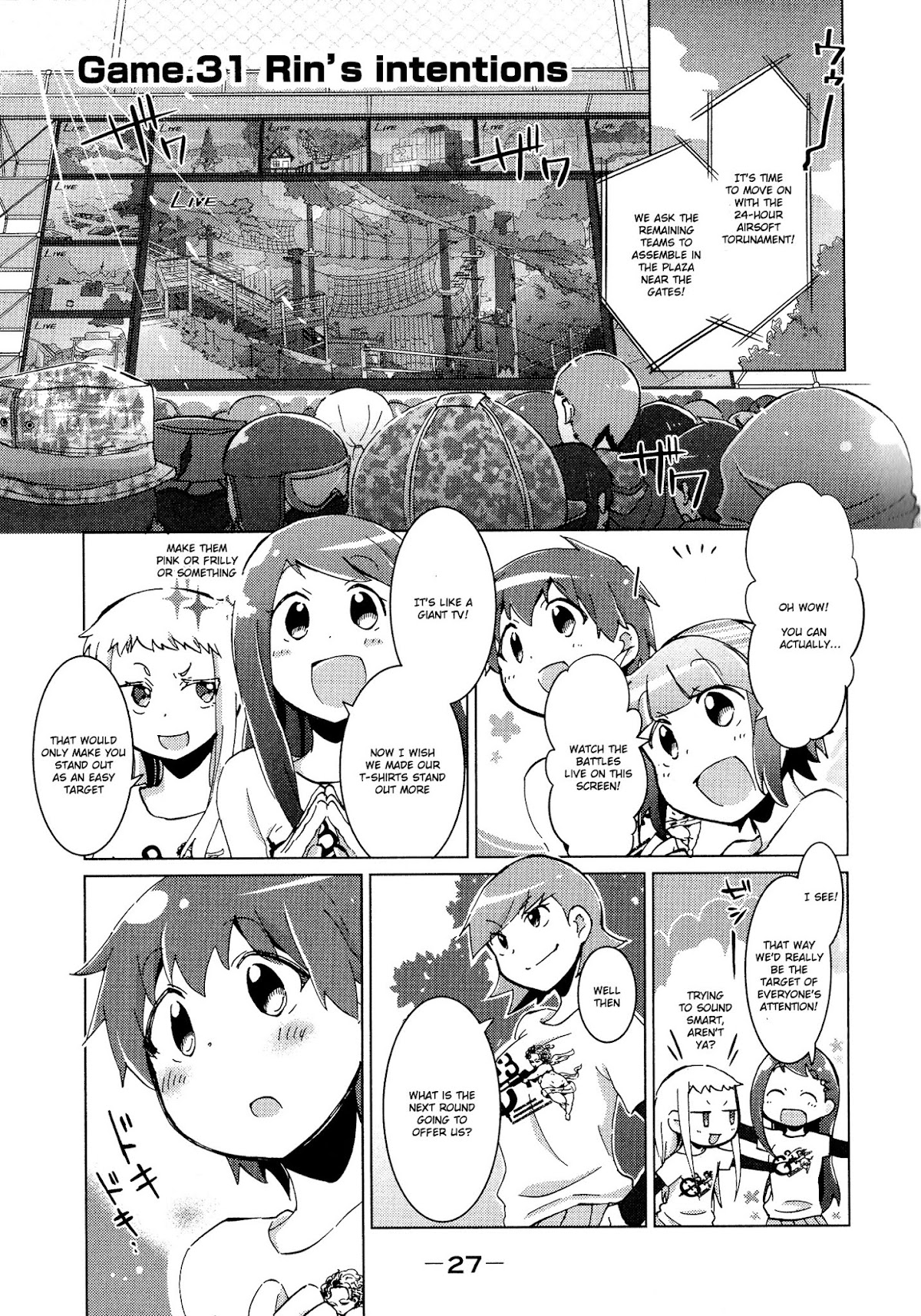 Tokurei Sochi Dantai Stella Jogakuin Koutouka C3 Bu Chapter 31 page 1 - Chapter 31: Rin's Intentions
