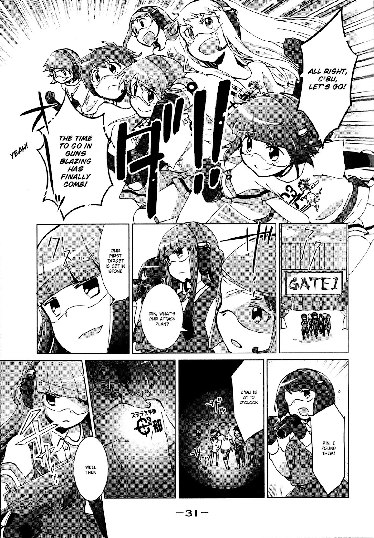 Tokurei Sochi Dantai Stella Jogakuin Koutouka C3 Bu Chapter 31 page 5 - Chapter 31: Rin's Intentions