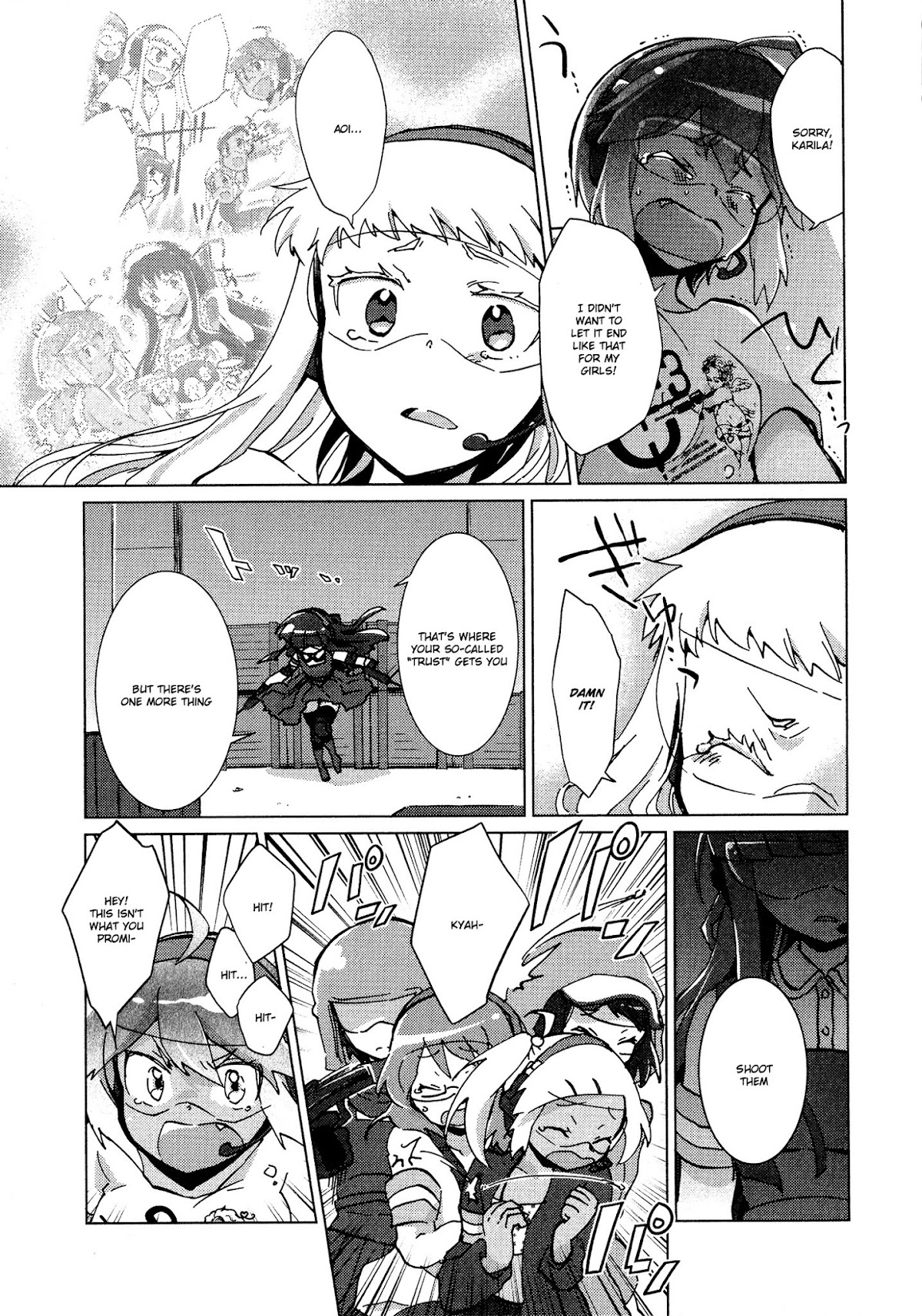 Tokurei Sochi Dantai Stella Jogakuin Koutouka C3 Bu Chapter 33 page 3 - Chapter 33: Aoi's Sorrow