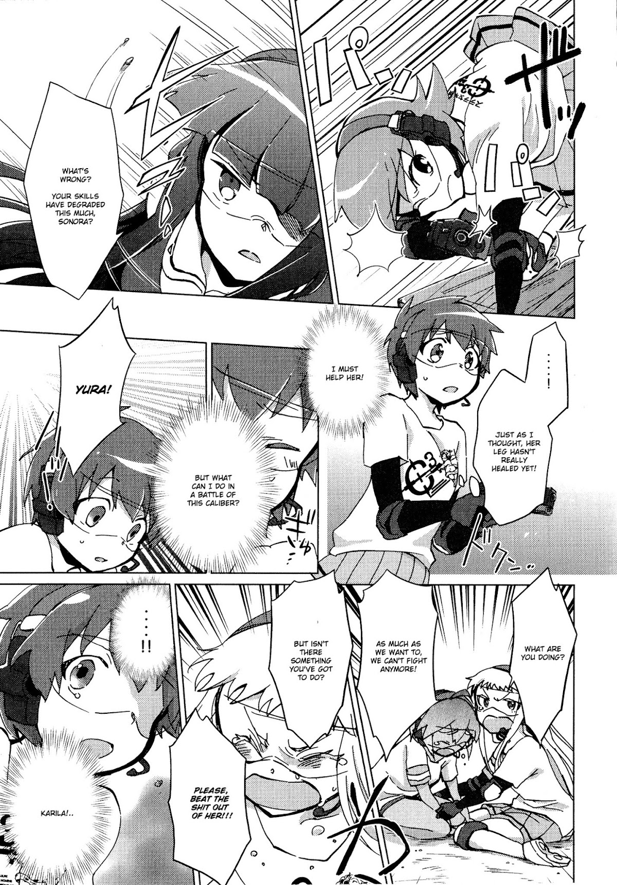 Tokurei Sochi Dantai Stella Jogakuin Koutouka C3 Bu Chapter 33 page 7 - Chapter 33: Aoi's Sorrow
