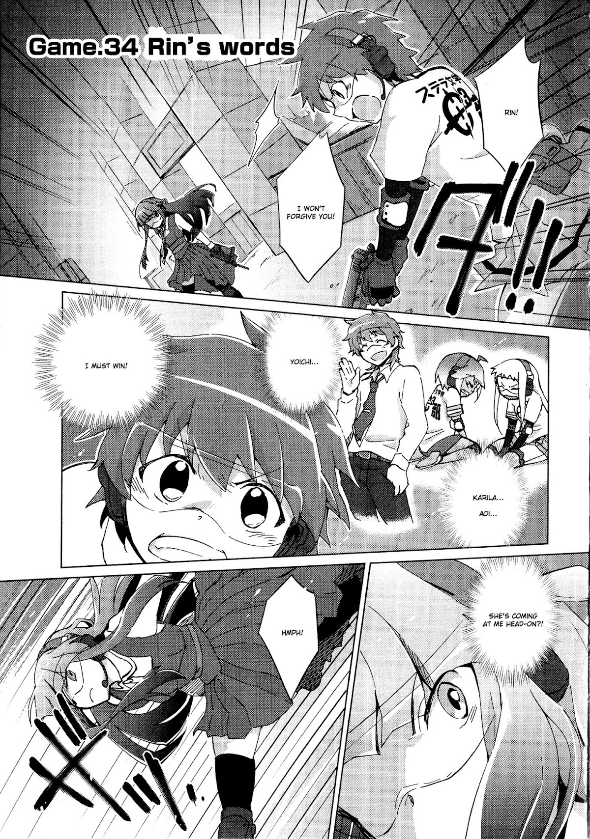 Tokurei Sochi Dantai Stella Jogakuin Koutouka C3 Bu Chapter 34 page 1 - Chapter 34: Rin's Words