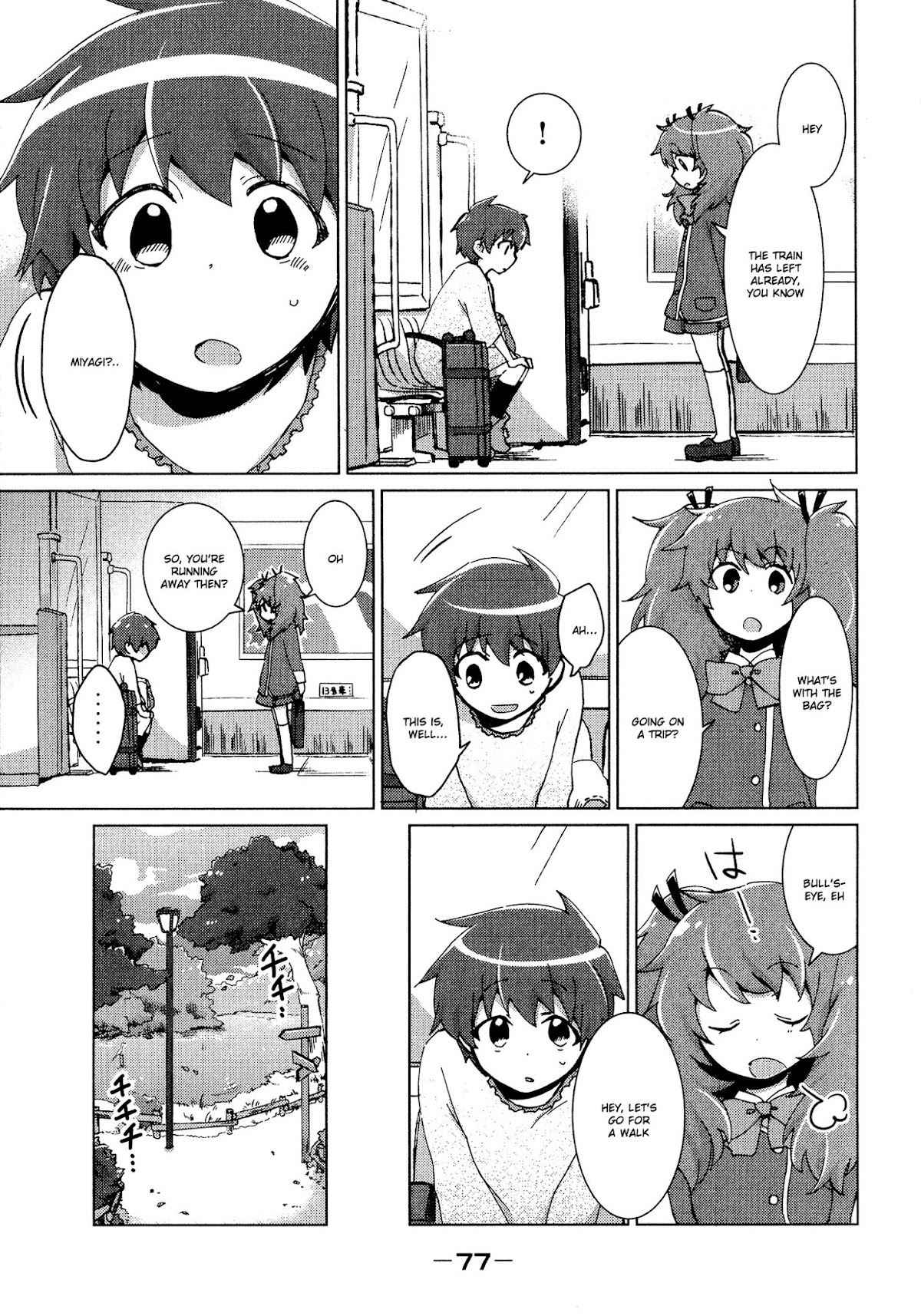 Tokurei Sochi Dantai Stella Jogakuin Koutouka C3 Bu Chapter 37 page 3 - Chapter 37: Tears of C³ Bu
