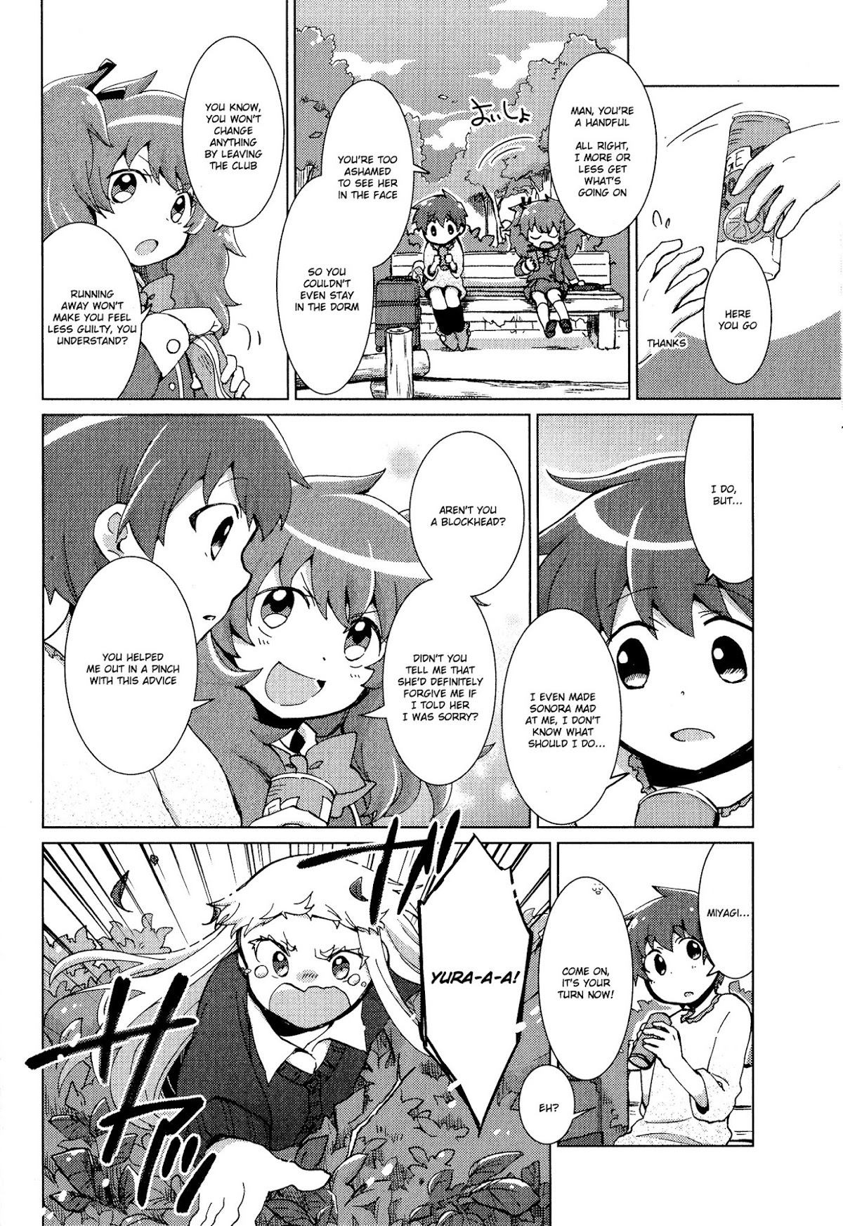 Tokurei Sochi Dantai Stella Jogakuin Koutouka C3 Bu Chapter 37 page 4 - Chapter 37: Tears of C³ Bu