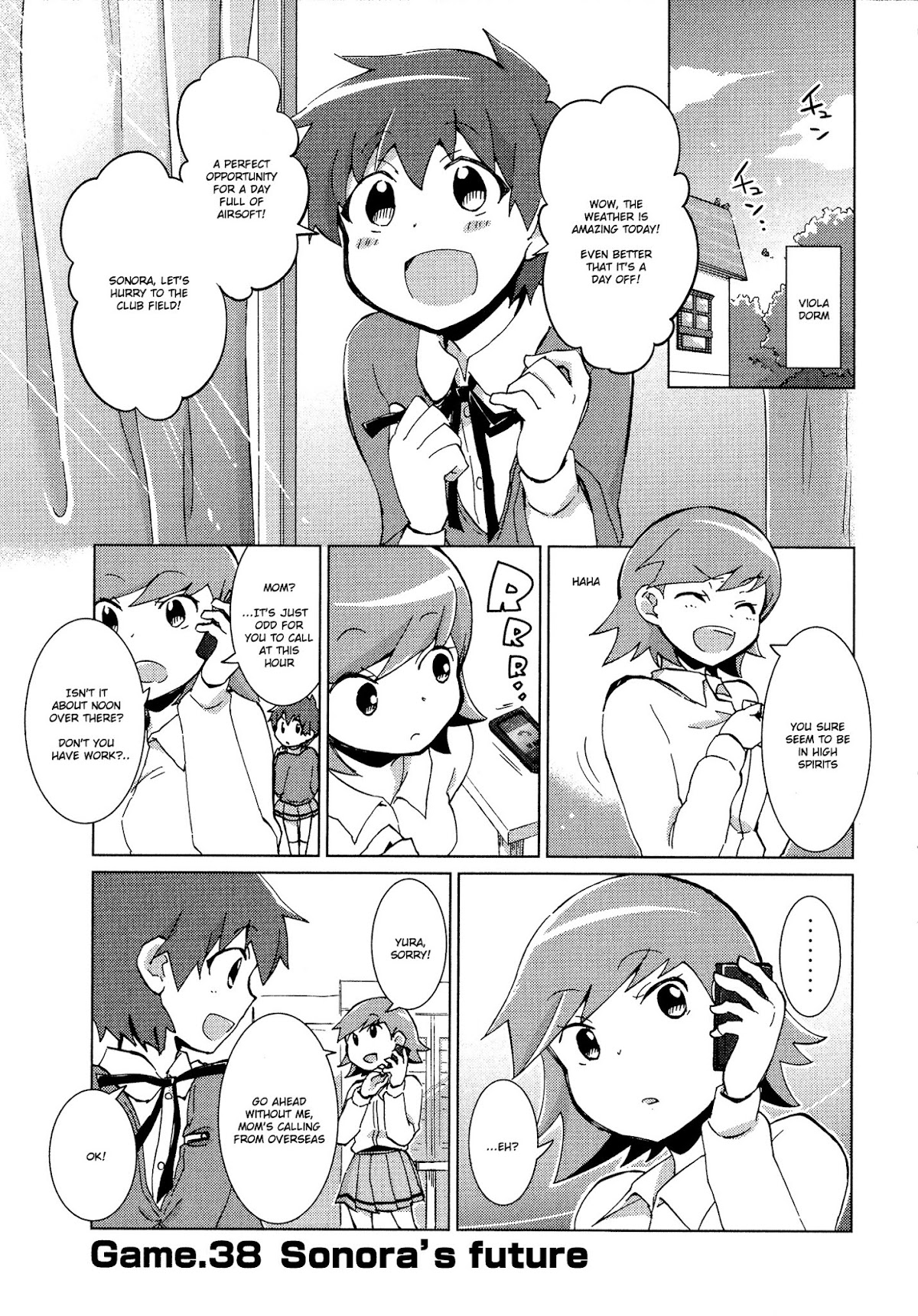Tokurei Sochi Dantai Stella Jogakuin Koutouka C3 Bu Chapter 38 page 1 - Chapter 38: Sonora's Future