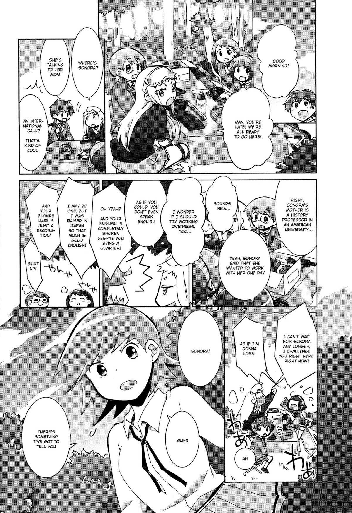 Tokurei Sochi Dantai Stella Jogakuin Koutouka C3 Bu Chapter 38 page 2 - Chapter 38: Sonora's Future
