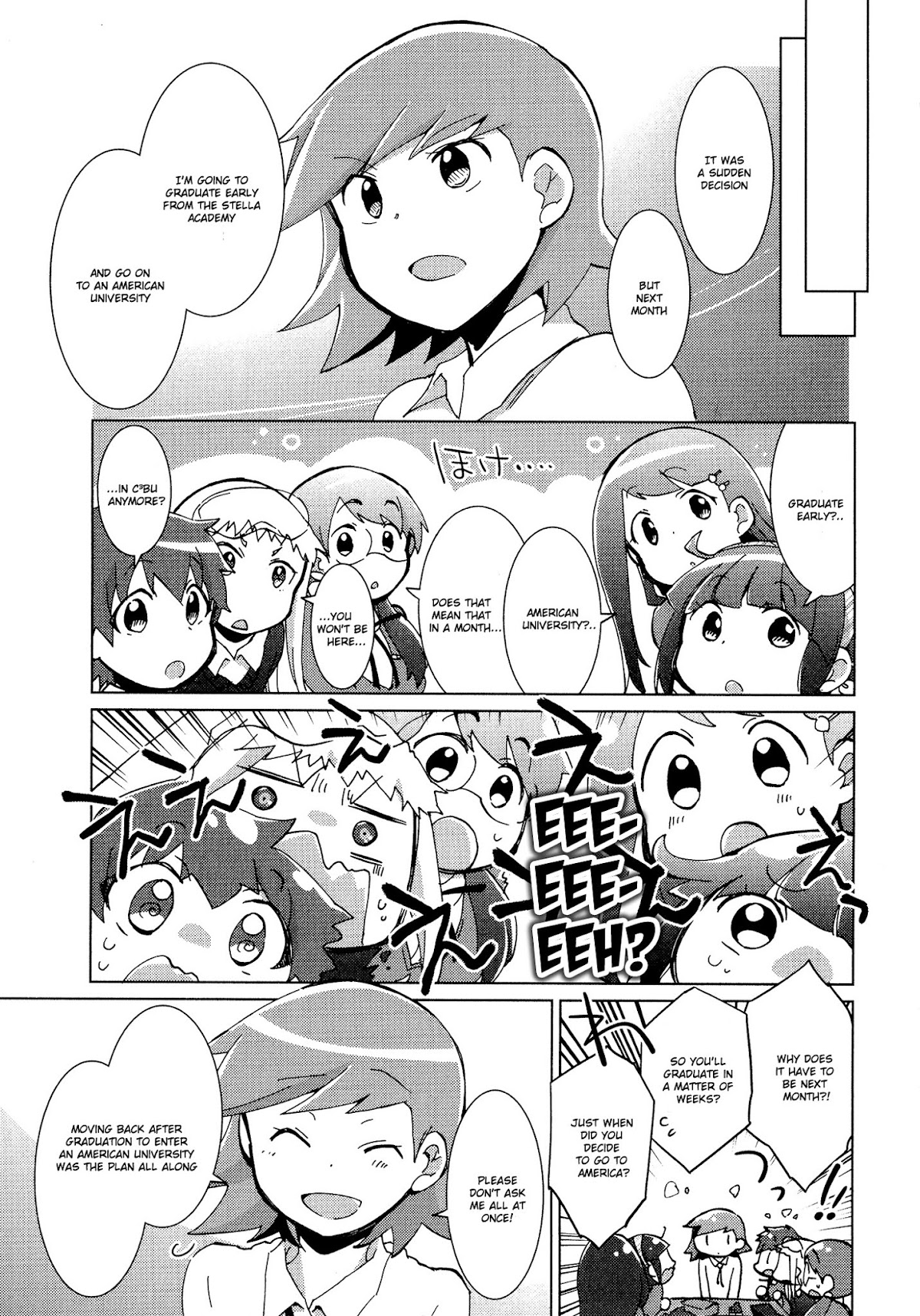 Tokurei Sochi Dantai Stella Jogakuin Koutouka C3 Bu Chapter 38 page 3 - Chapter 38: Sonora's Future