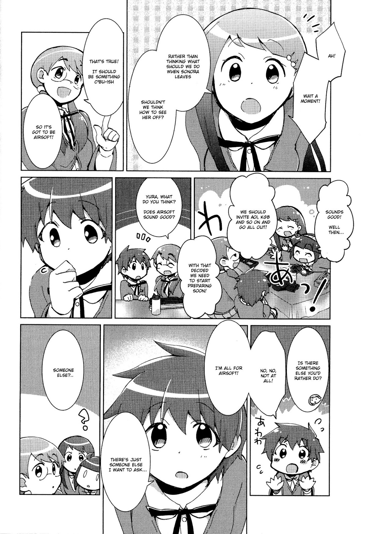 Tokurei Sochi Dantai Stella Jogakuin Koutouka C3 Bu Chapter 38 page 6 - Chapter 38: Sonora's Future