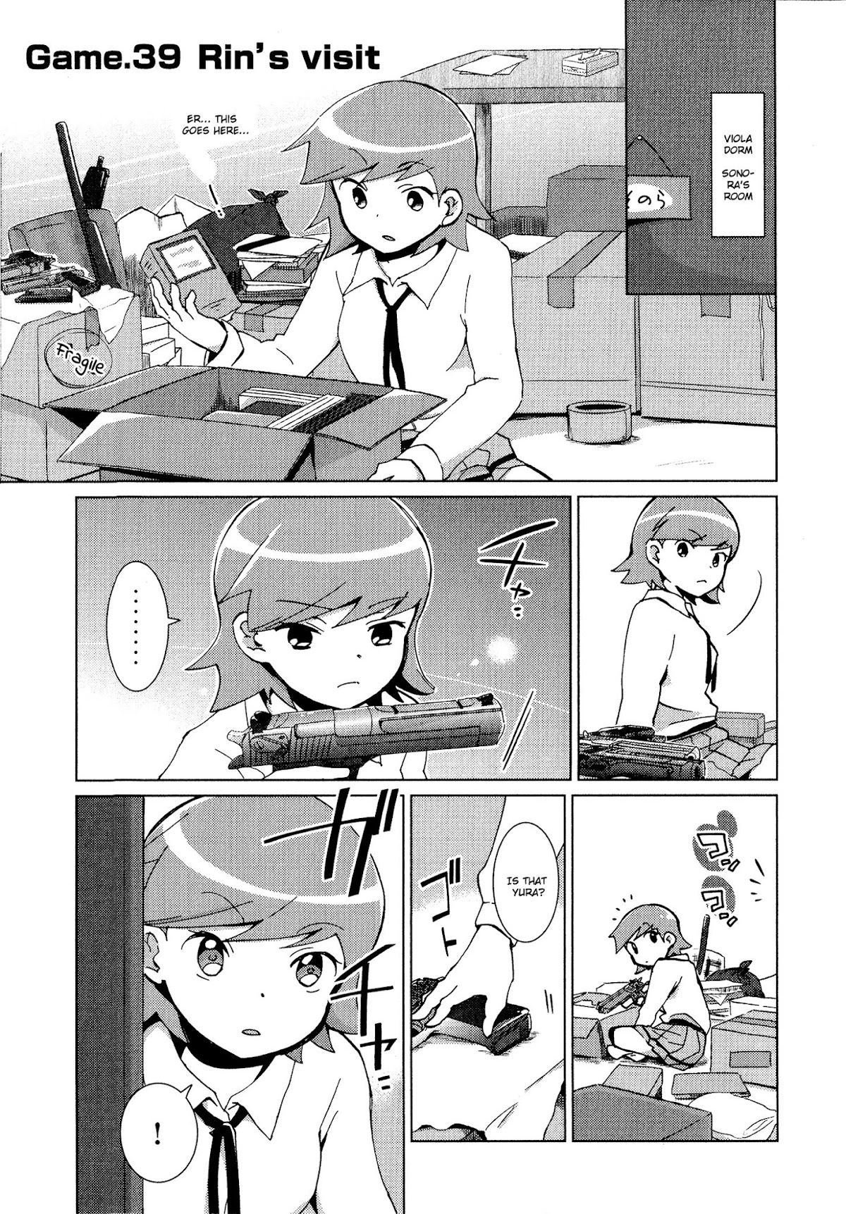 Tokurei Sochi Dantai Stella Jogakuin Koutouka C3 Bu Chapter 39 page 1 - Chapter 39: Rin's Visit