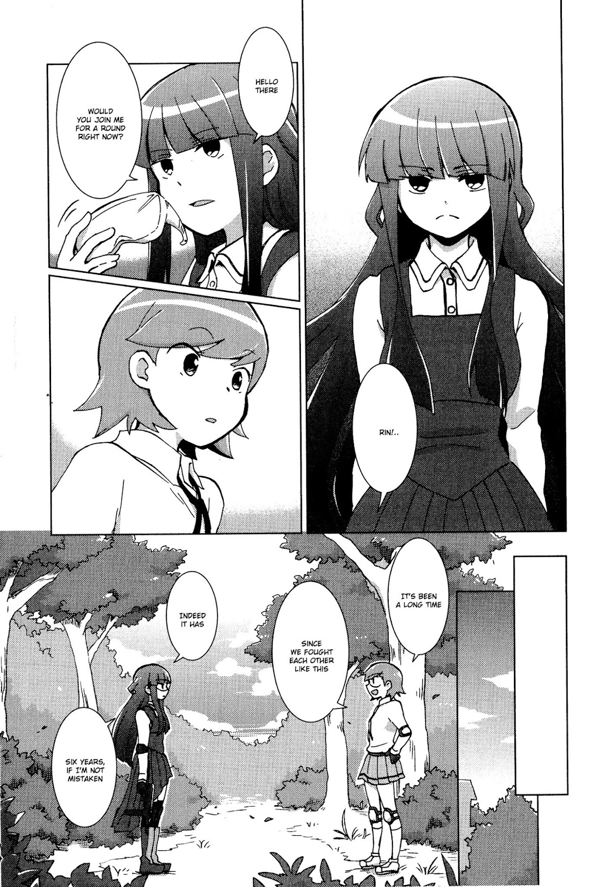 Tokurei Sochi Dantai Stella Jogakuin Koutouka C3 Bu Chapter 39 page 2 - Chapter 39: Rin's Visit