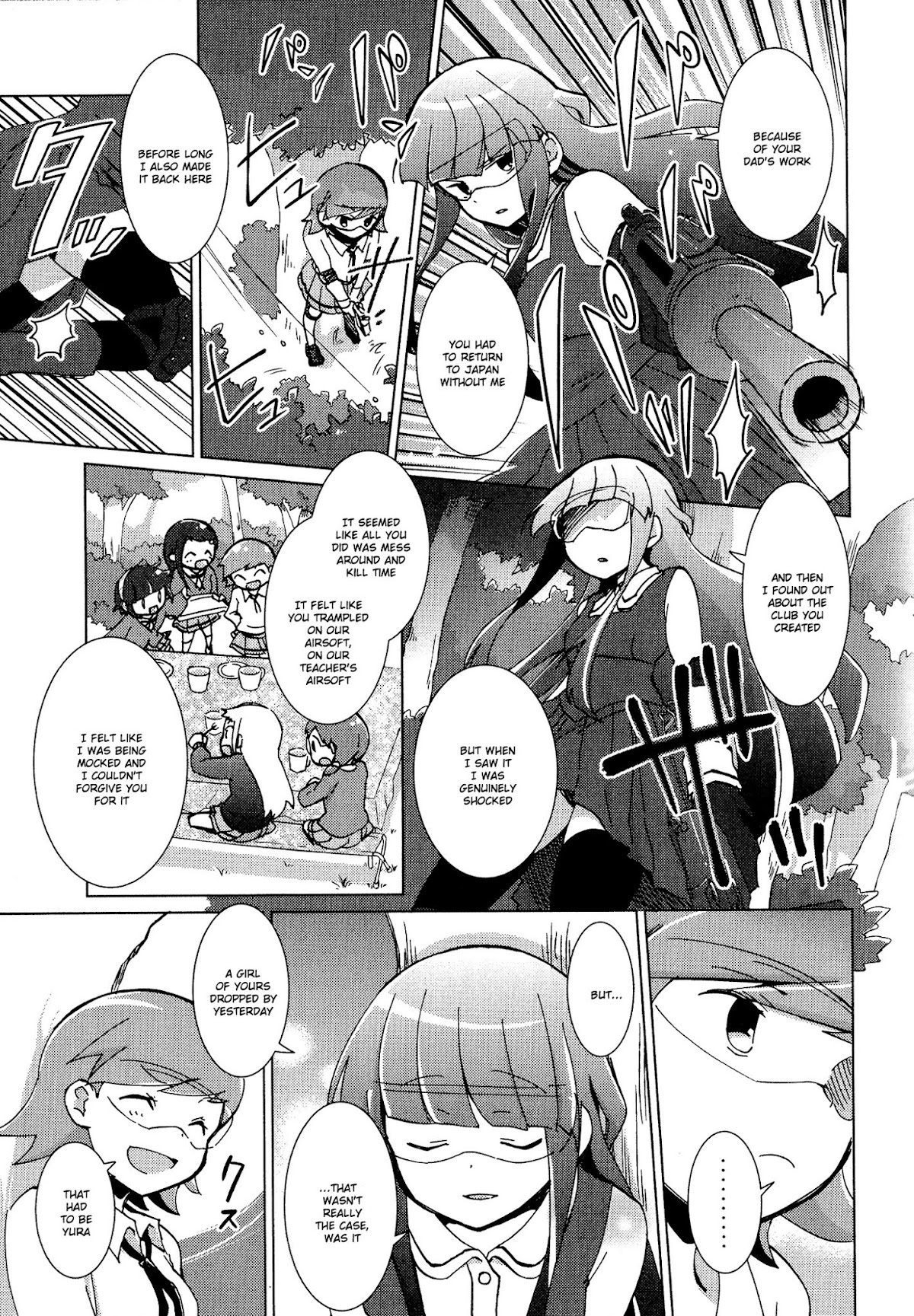 Tokurei Sochi Dantai Stella Jogakuin Koutouka C3 Bu Chapter 39 page 5 - Chapter 39: Rin's Visit