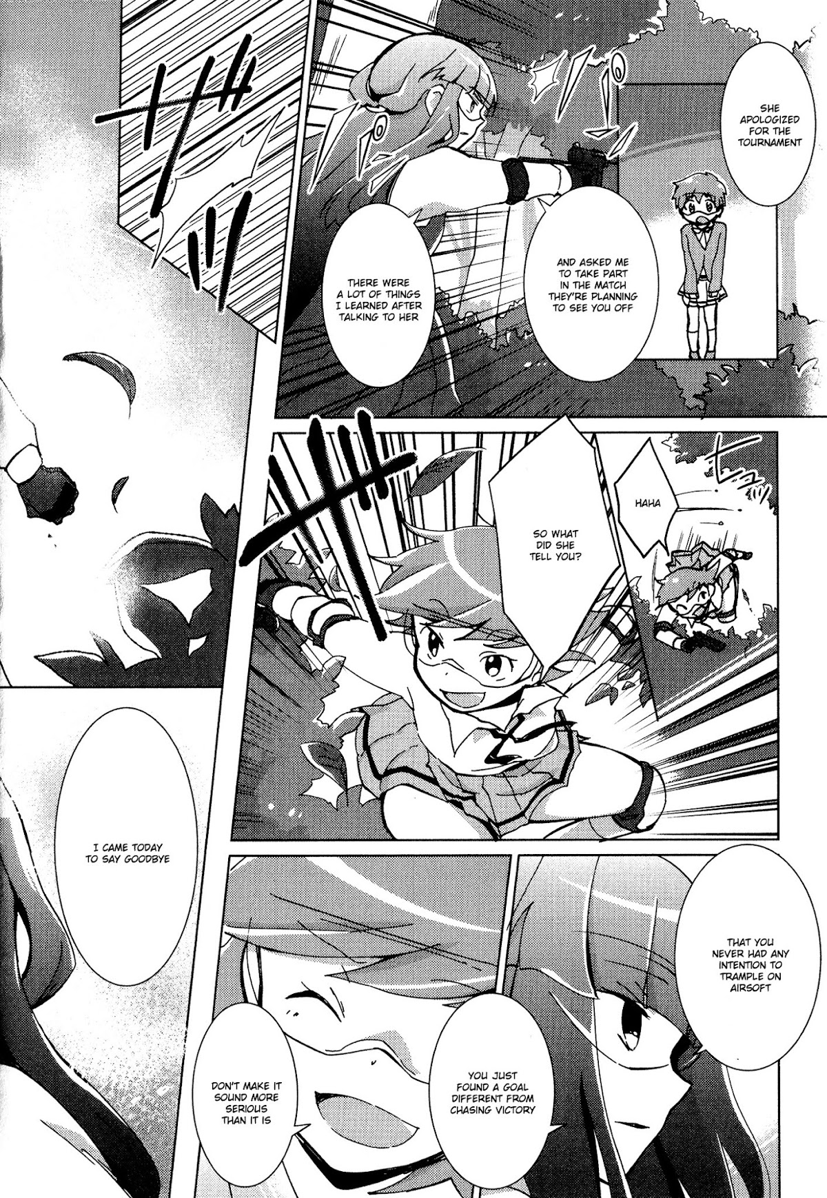 Tokurei Sochi Dantai Stella Jogakuin Koutouka C3 Bu Chapter 39 page 6 - Chapter 39: Rin's Visit