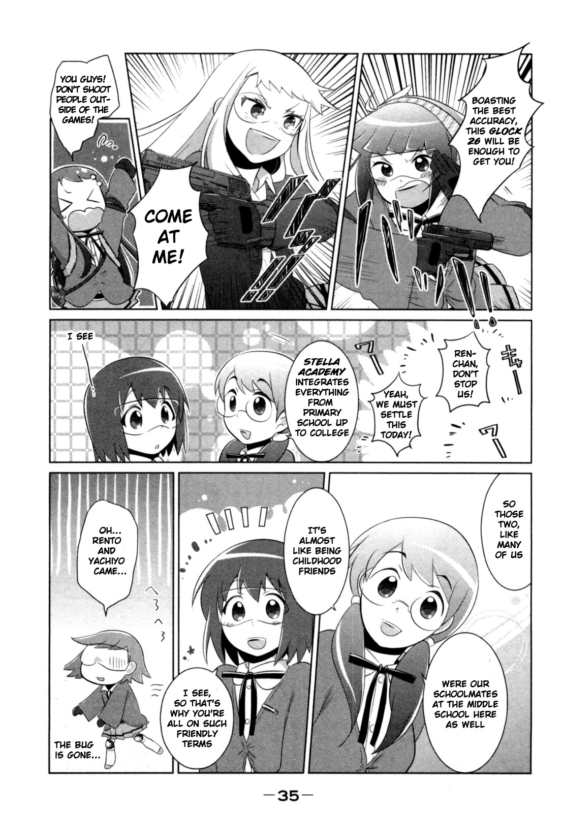 Tokurei Sochi Dantai Stella Jogakuin Koutouka C3 Bu Chapter 4 page 7 - Chapter 4: Yachiyo and Rento