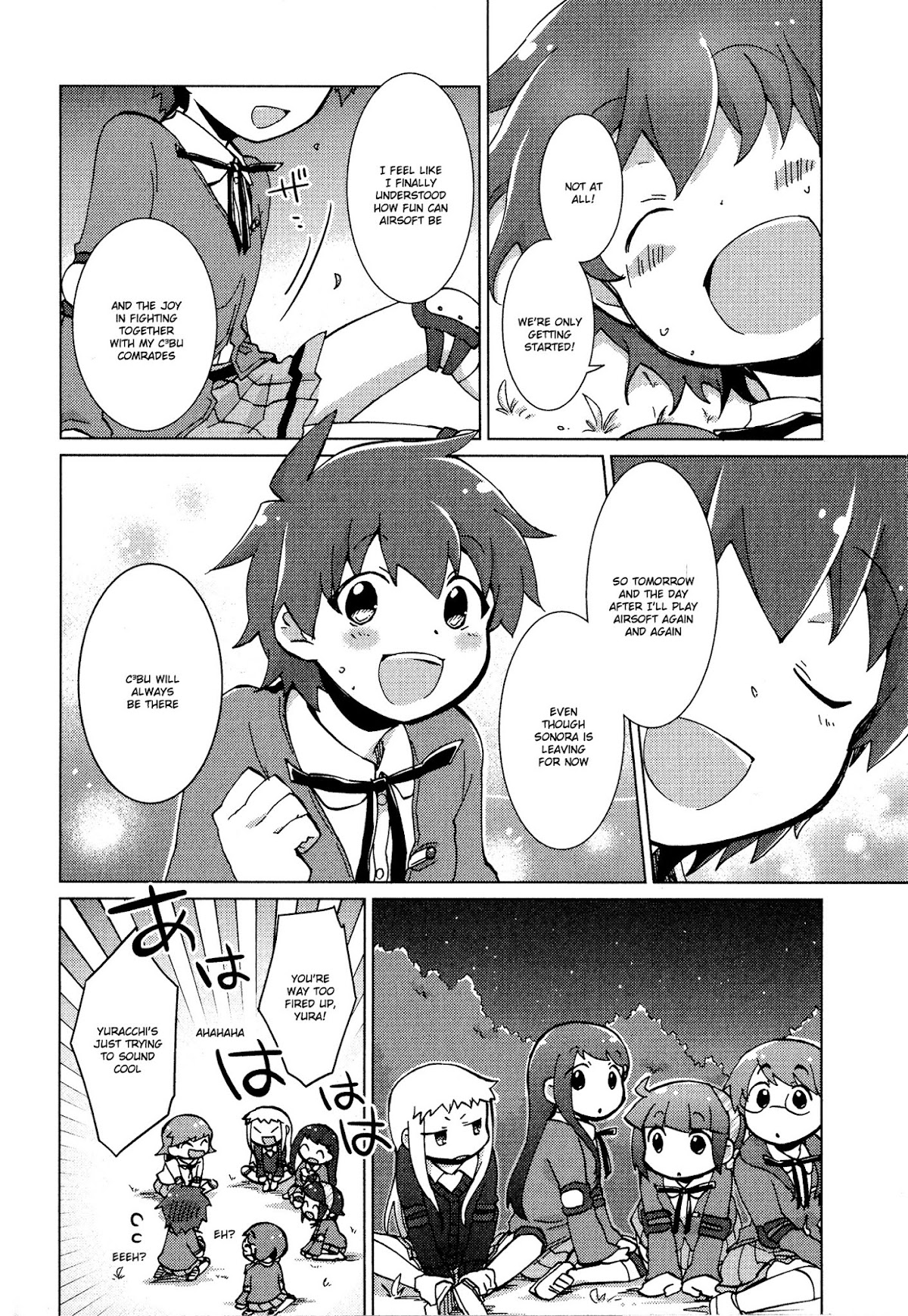 Tokurei Sochi Dantai Stella Jogakuin Koutouka C3 Bu Chapter 40 page 12 - Chapter 40: Guns Blazing