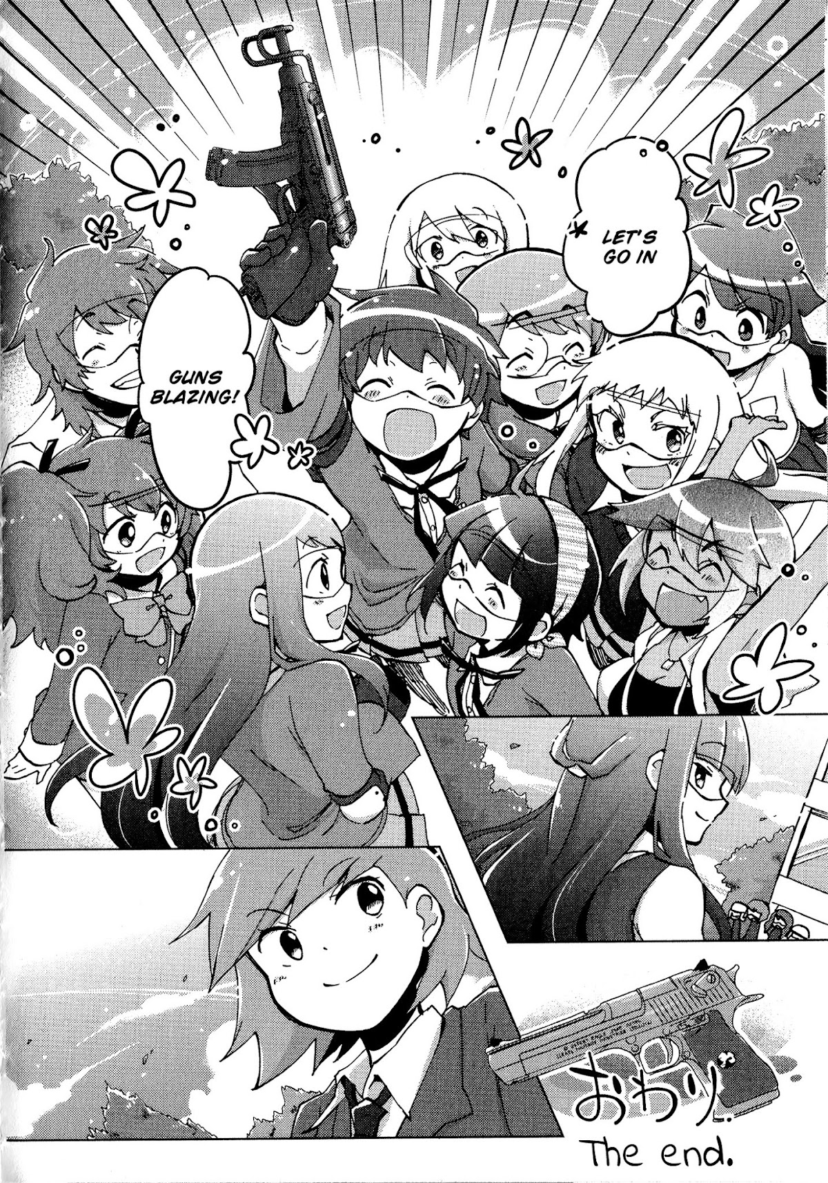 Tokurei Sochi Dantai Stella Jogakuin Koutouka C3 Bu Chapter 40 page 16 - Chapter 40: Guns Blazing