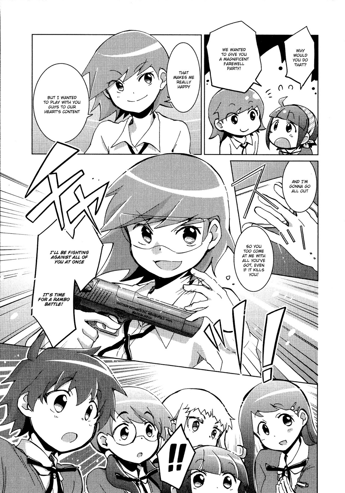 Tokurei Sochi Dantai Stella Jogakuin Koutouka C3 Bu Chapter 40 page 3 - Chapter 40: Guns Blazing