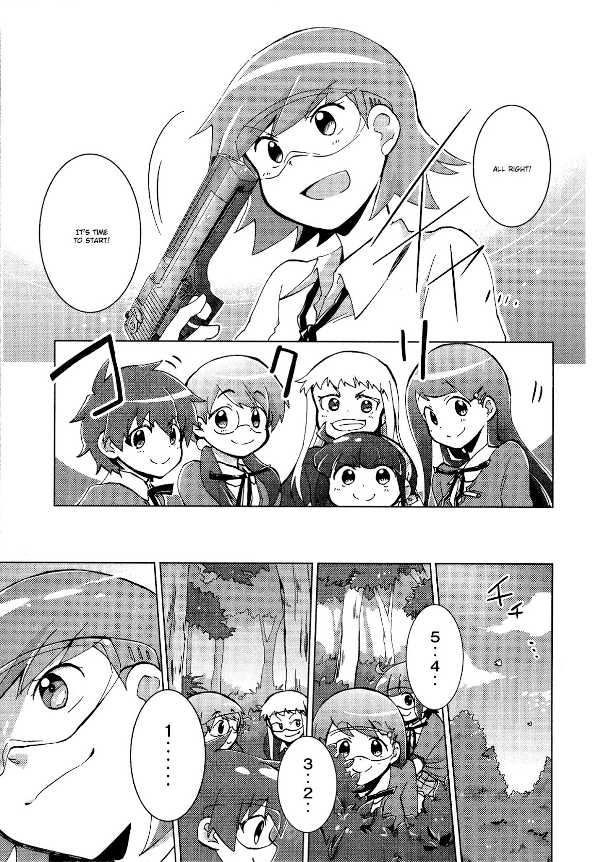 Tokurei Sochi Dantai Stella Jogakuin Koutouka C3 Bu Chapter 40 page 5 - Chapter 40: Guns Blazing