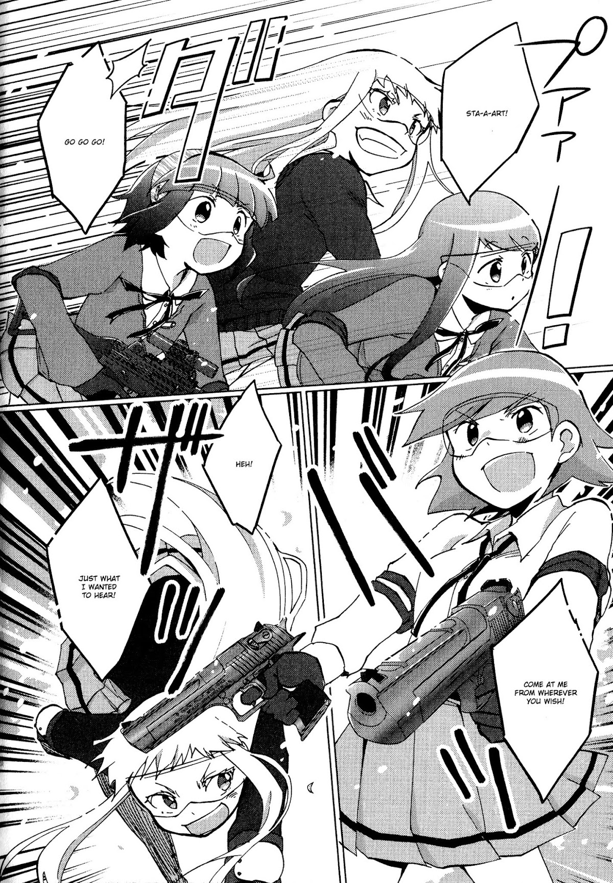 Tokurei Sochi Dantai Stella Jogakuin Koutouka C3 Bu Chapter 40 page 6 - Chapter 40: Guns Blazing