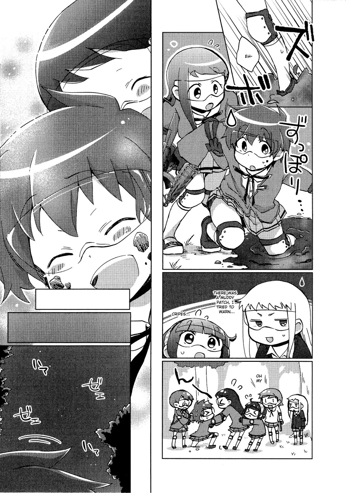 Tokurei Sochi Dantai Stella Jogakuin Koutouka C3 Bu Chapter 40 page 9 - Chapter 40: Guns Blazing