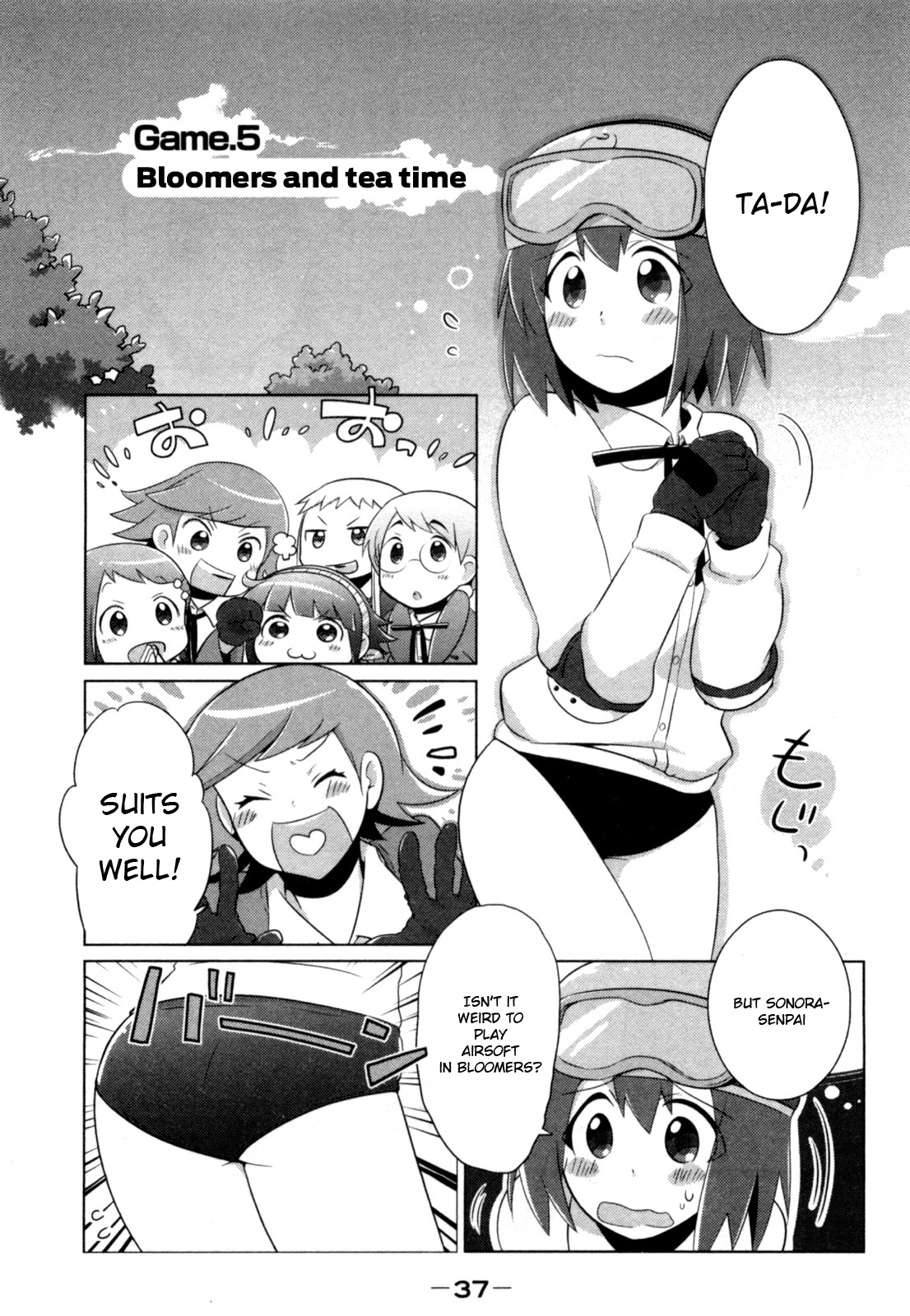 Tokurei Sochi Dantai Stella Jogakuin Koutouka C3 Bu Chapter 5 page 1 - Chapter 5: Bloomers and Tea Time