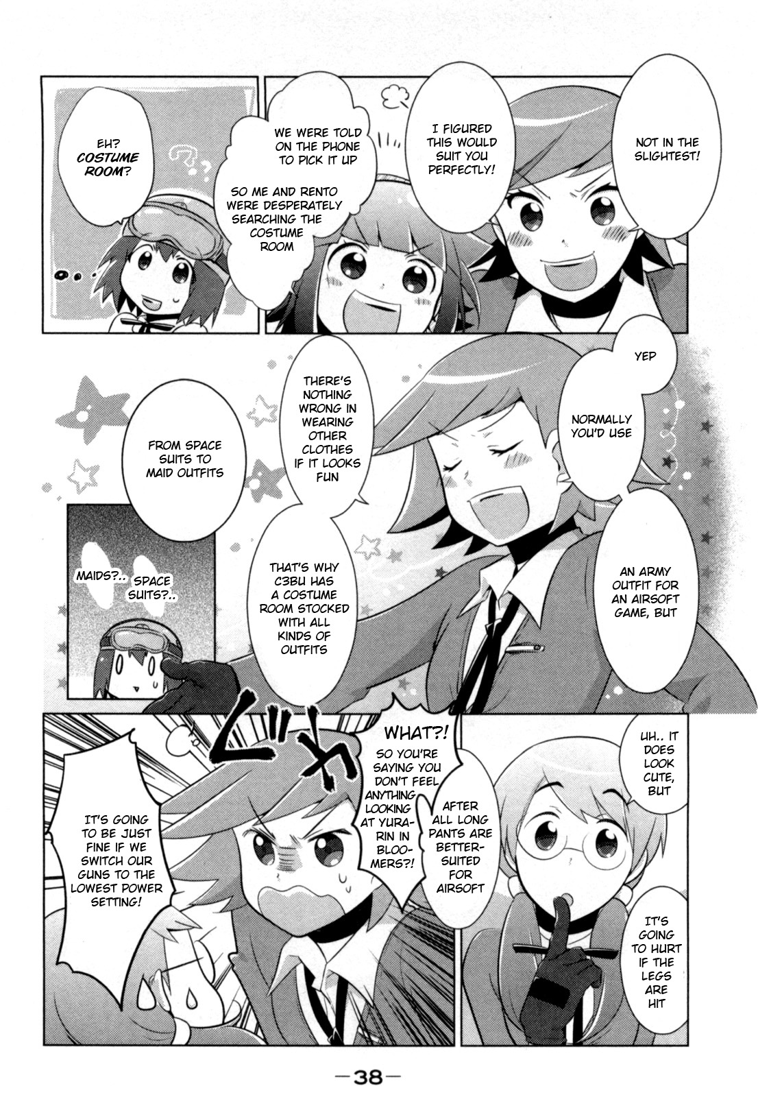 Tokurei Sochi Dantai Stella Jogakuin Koutouka C3 Bu Chapter 5 page 2 - Chapter 5: Bloomers and Tea Time