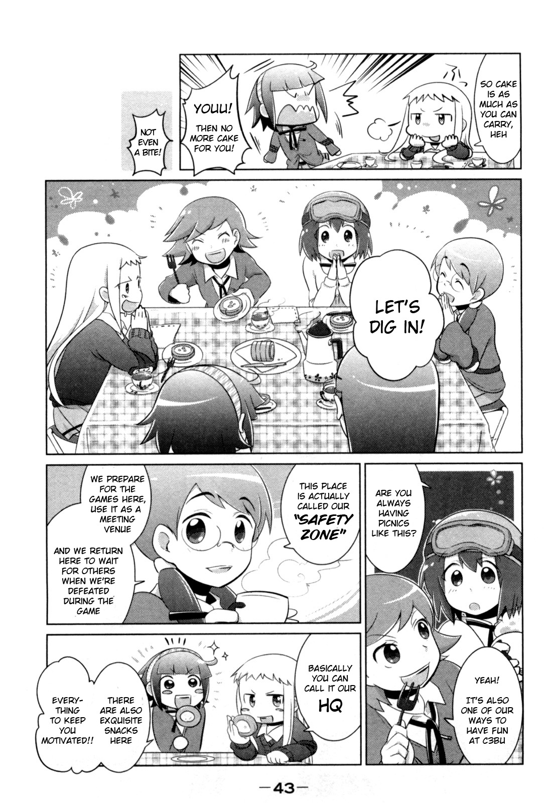 Tokurei Sochi Dantai Stella Jogakuin Koutouka C3 Bu Chapter 5 page 7 - Chapter 5: Bloomers and Tea Time
