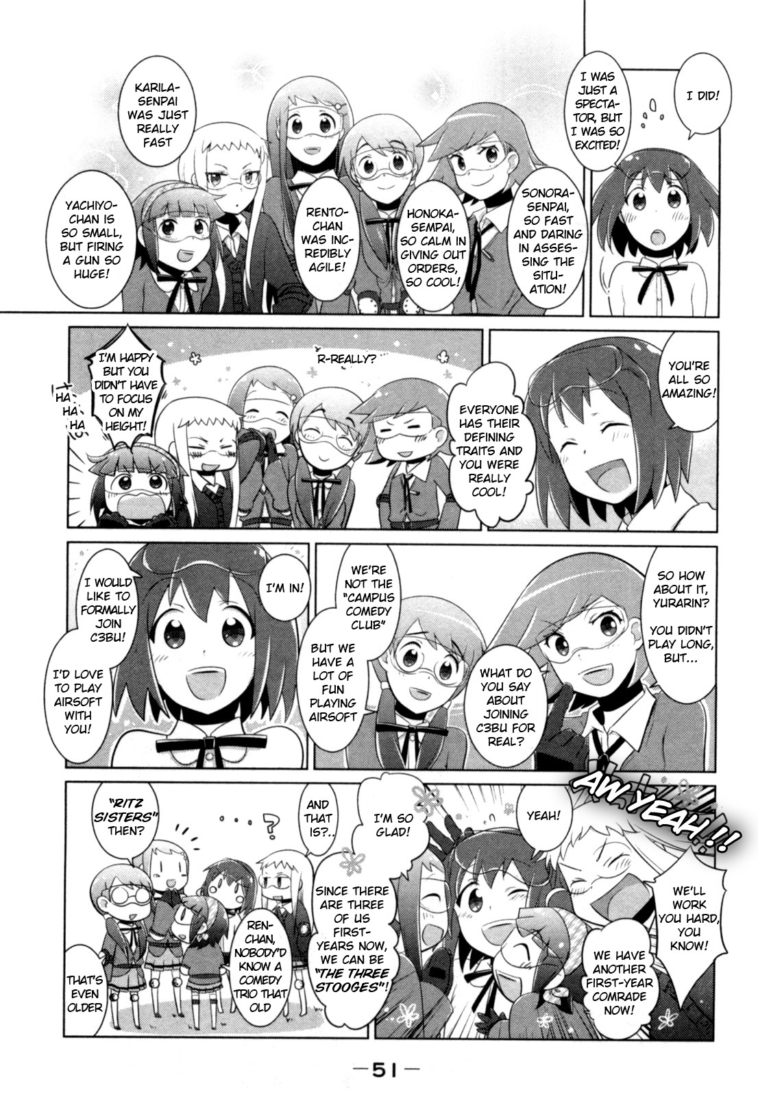 Tokurei Sochi Dantai Stella Jogakuin Koutouka C3 Bu Chapter 6 page 7 - Chapter 6: Joining For Real
