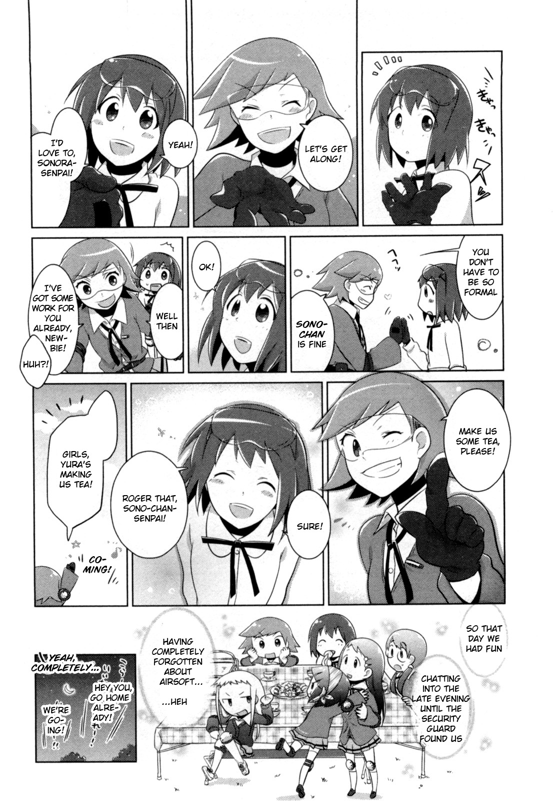 Tokurei Sochi Dantai Stella Jogakuin Koutouka C3 Bu Chapter 6 page 8 - Chapter 6: Joining For Real