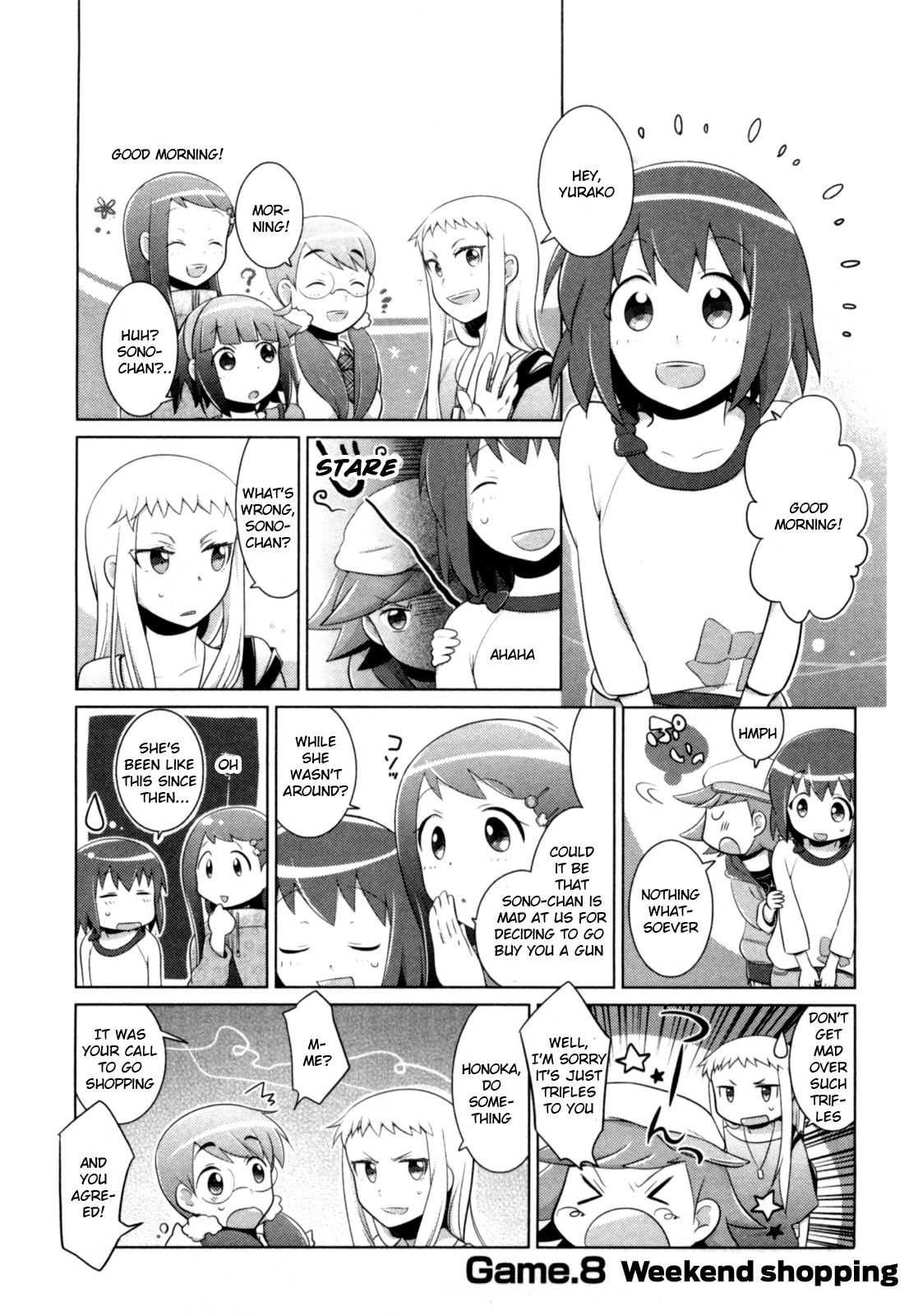 Tokurei Sochi Dantai Stella Jogakuin Koutouka C3 Bu Chapter 8 page 1 - Chapter 8: Weekend Shopping