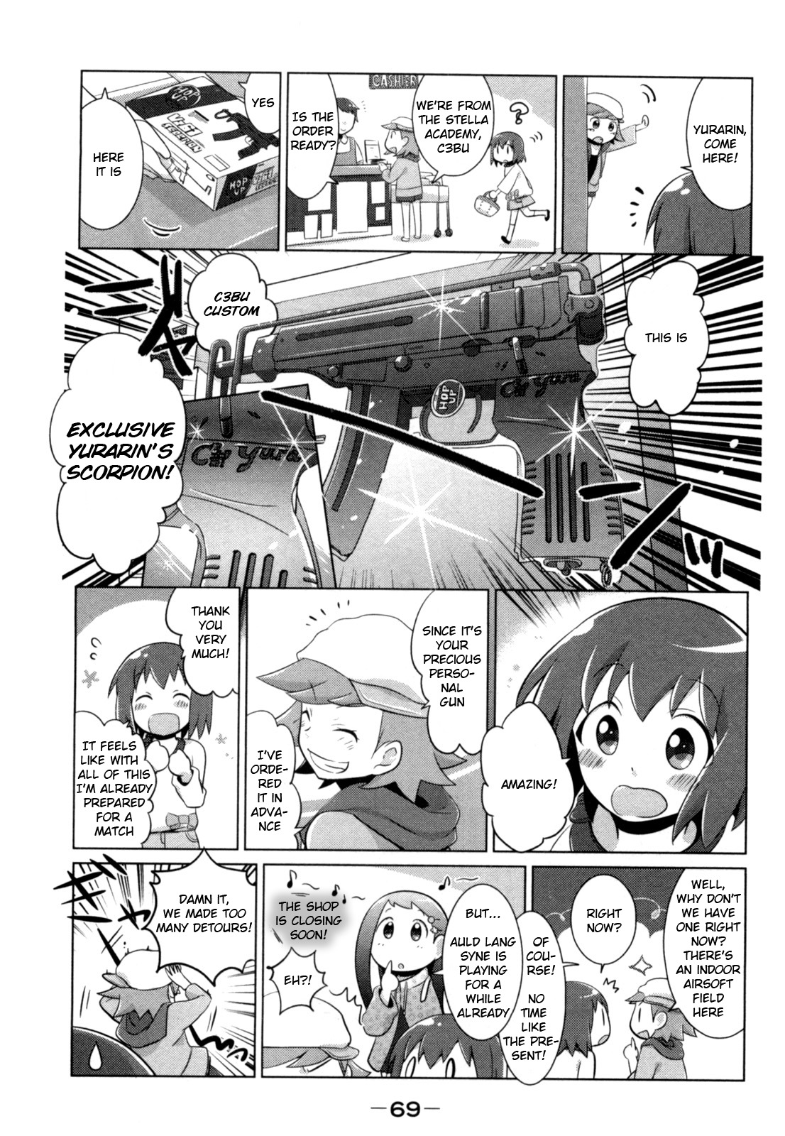 Tokurei Sochi Dantai Stella Jogakuin Koutouka C3 Bu Chapter 8 page 7 - Chapter 8: Weekend Shopping