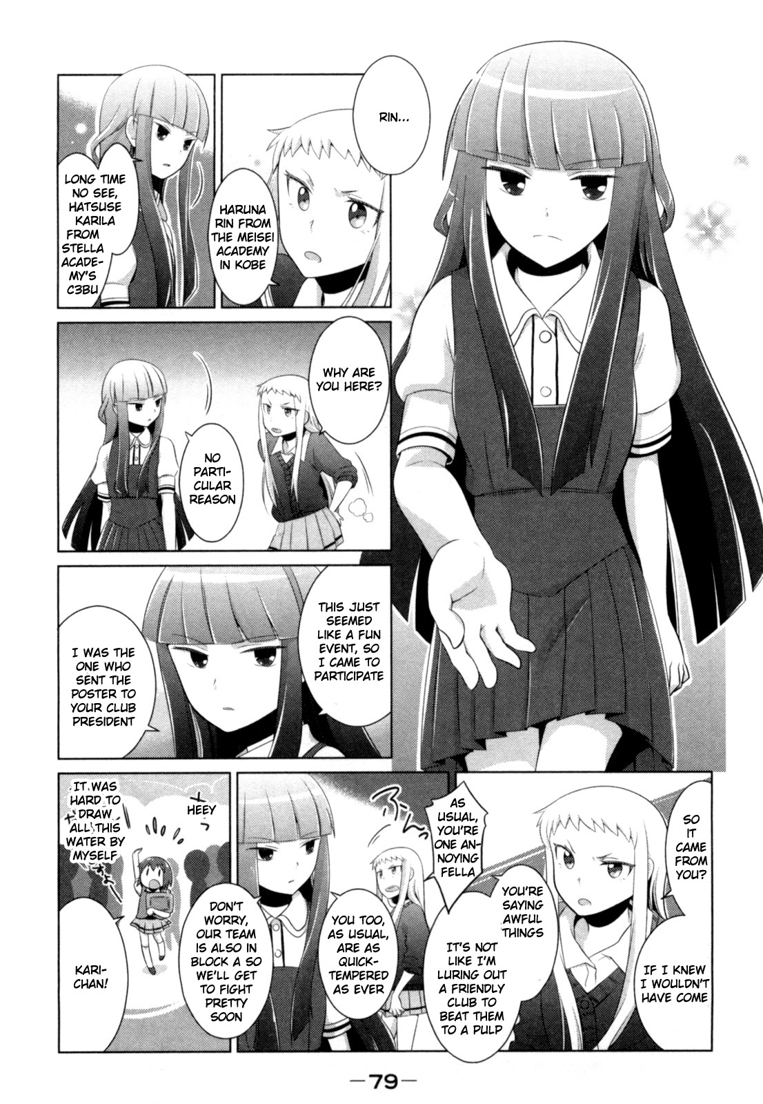 Tokurei Sochi Dantai Stella Jogakuin Koutouka C3 Bu Chapter 9 page 7 - Chapter 9: Rival
