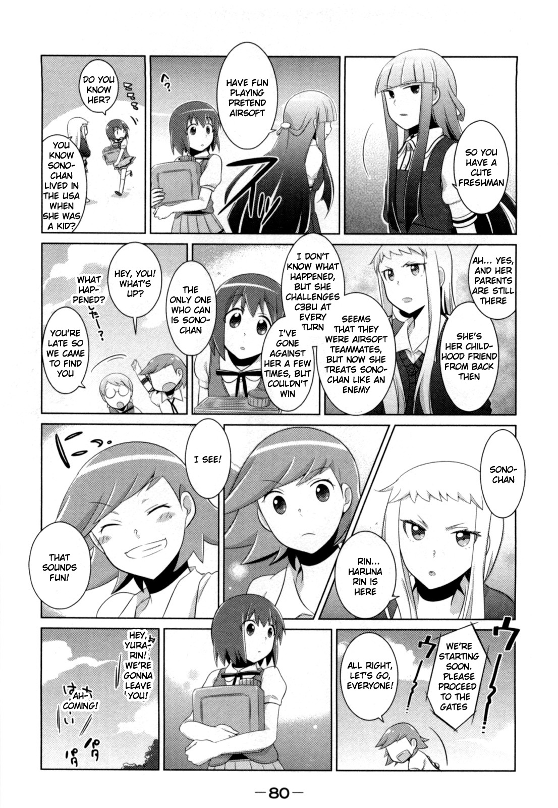 Tokurei Sochi Dantai Stella Jogakuin Koutouka C3 Bu Chapter 9 page 8 - Chapter 9: Rival