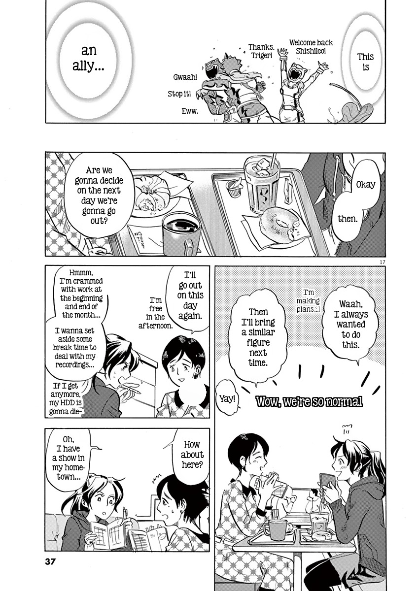 Tokusatsu Gagaga Chapter 11 page 17 - Chapter 11: Tokusatsu Memorial On Sacred Ground!?