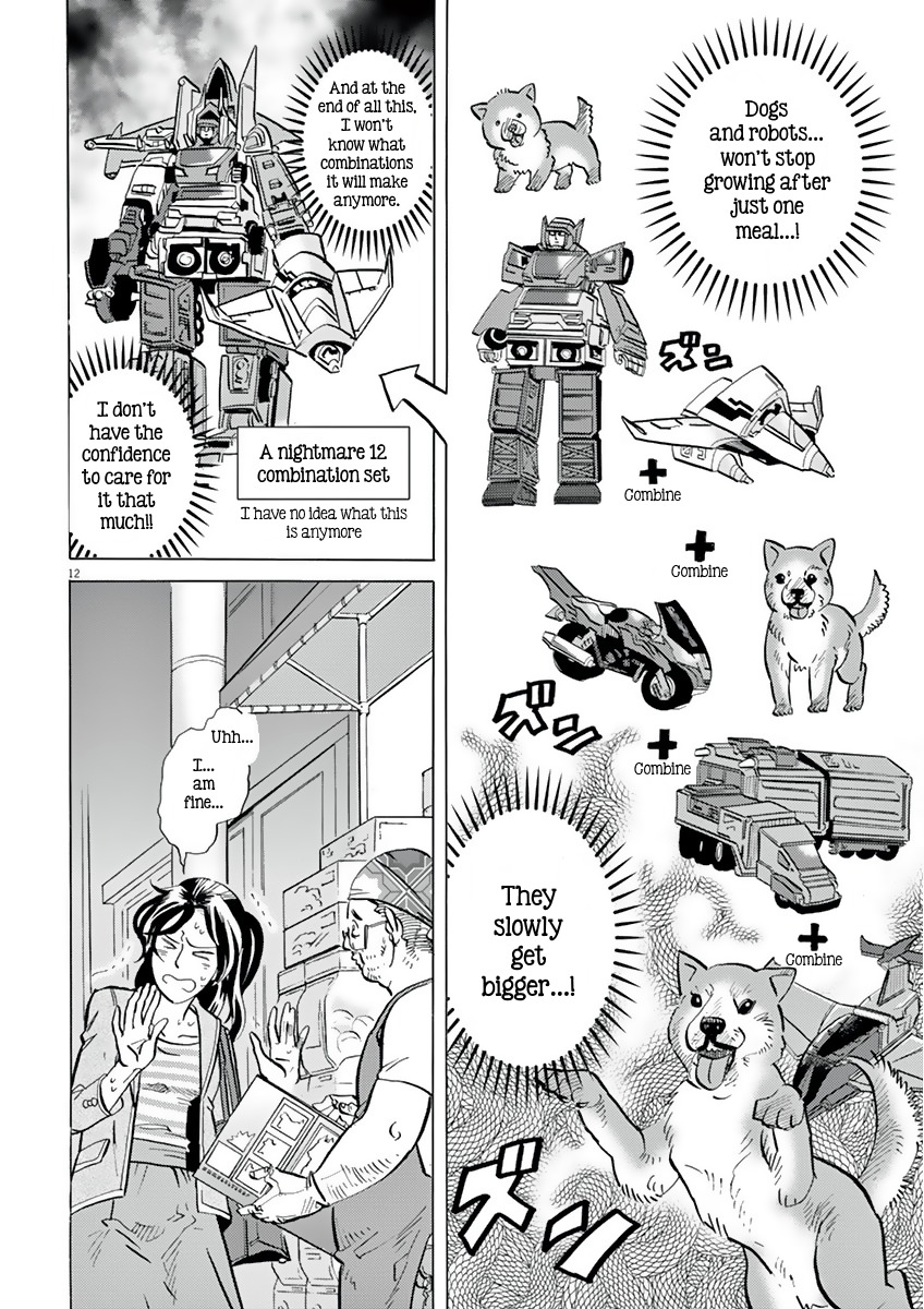 Tokusatsu Gagaga Chapter 13 page 12 - Chapter 13: Giant Combining Robot