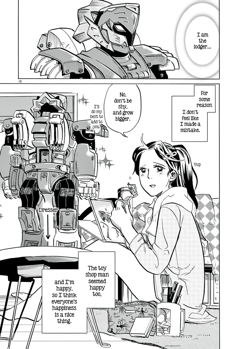 Tokusatsu Gagaga Chapter 13 page 18 - Chapter 13: Giant Combining Robot