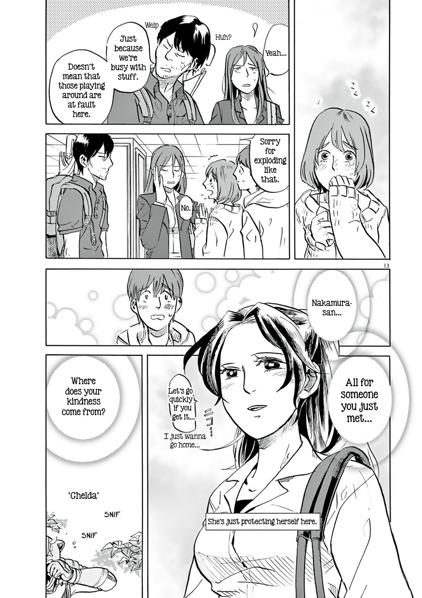 Tokusatsu Gagaga Chapter 14 page 13 - Chapter 14: Irreplaceable Moment