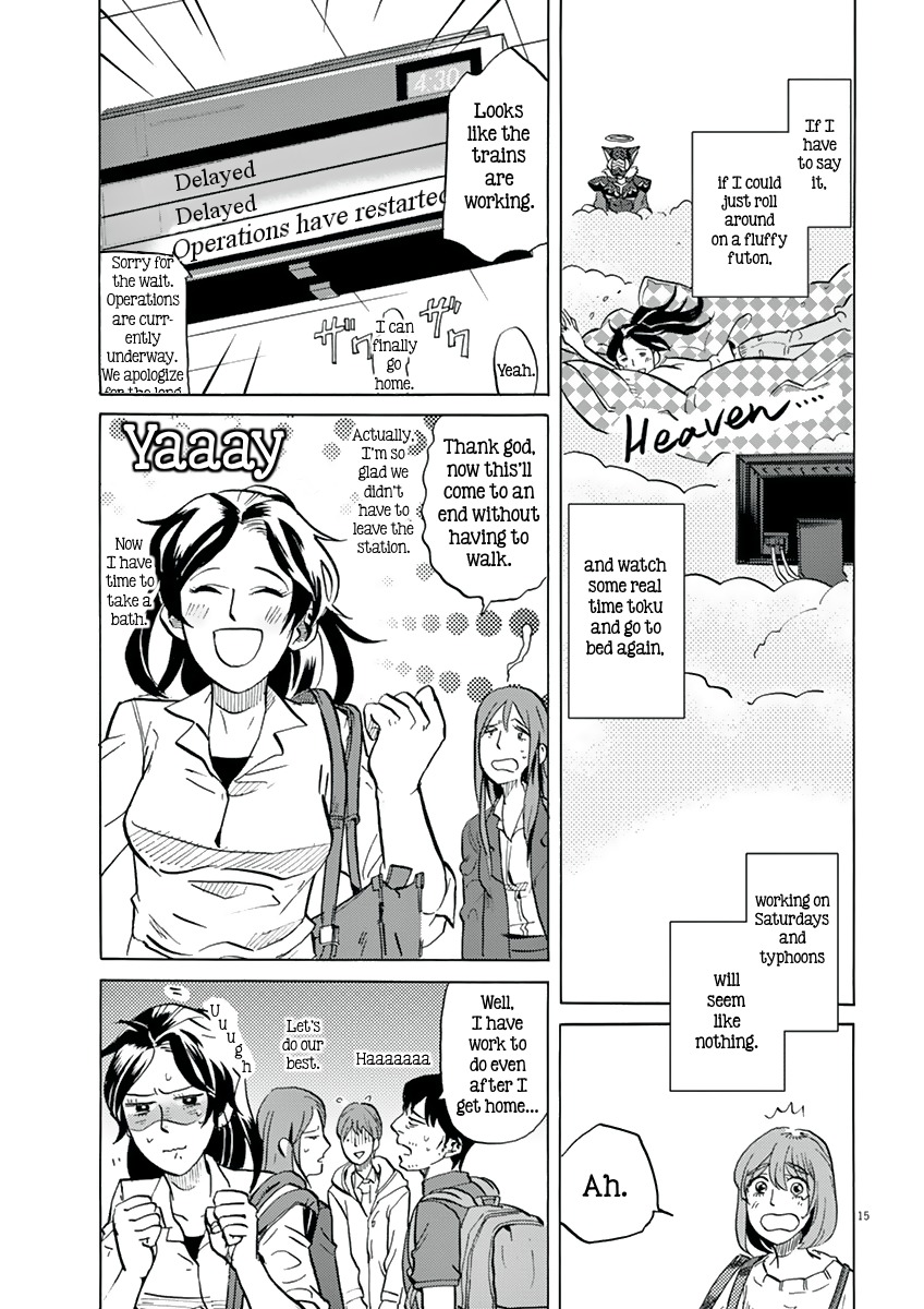 Tokusatsu Gagaga Chapter 14 page 15 - Chapter 14: Irreplaceable Moment