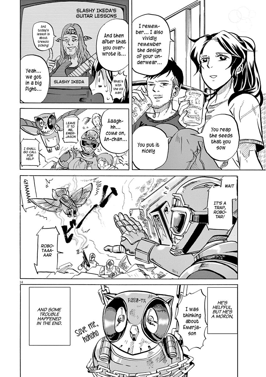 Tokusatsu Gagaga Chapter 16 page 14 - Chapter 16: The Majesty of An-chan