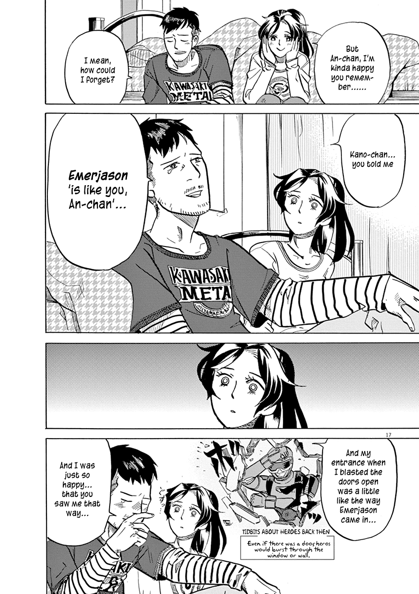 Tokusatsu Gagaga Chapter 16 page 17 - Chapter 16: The Majesty of An-chan