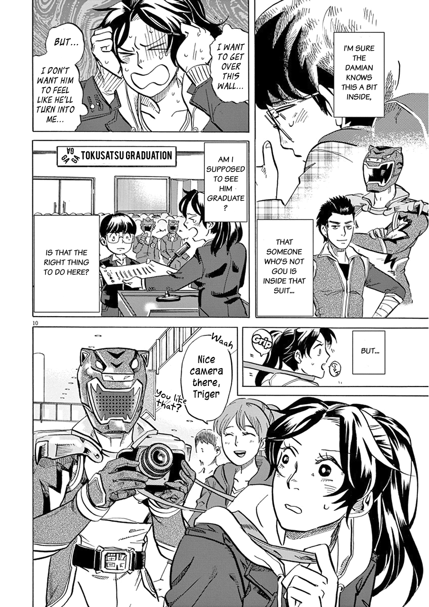 Tokusatsu Gagaga Chapter 17 page 10 - Chapter 17: Real? Fake?