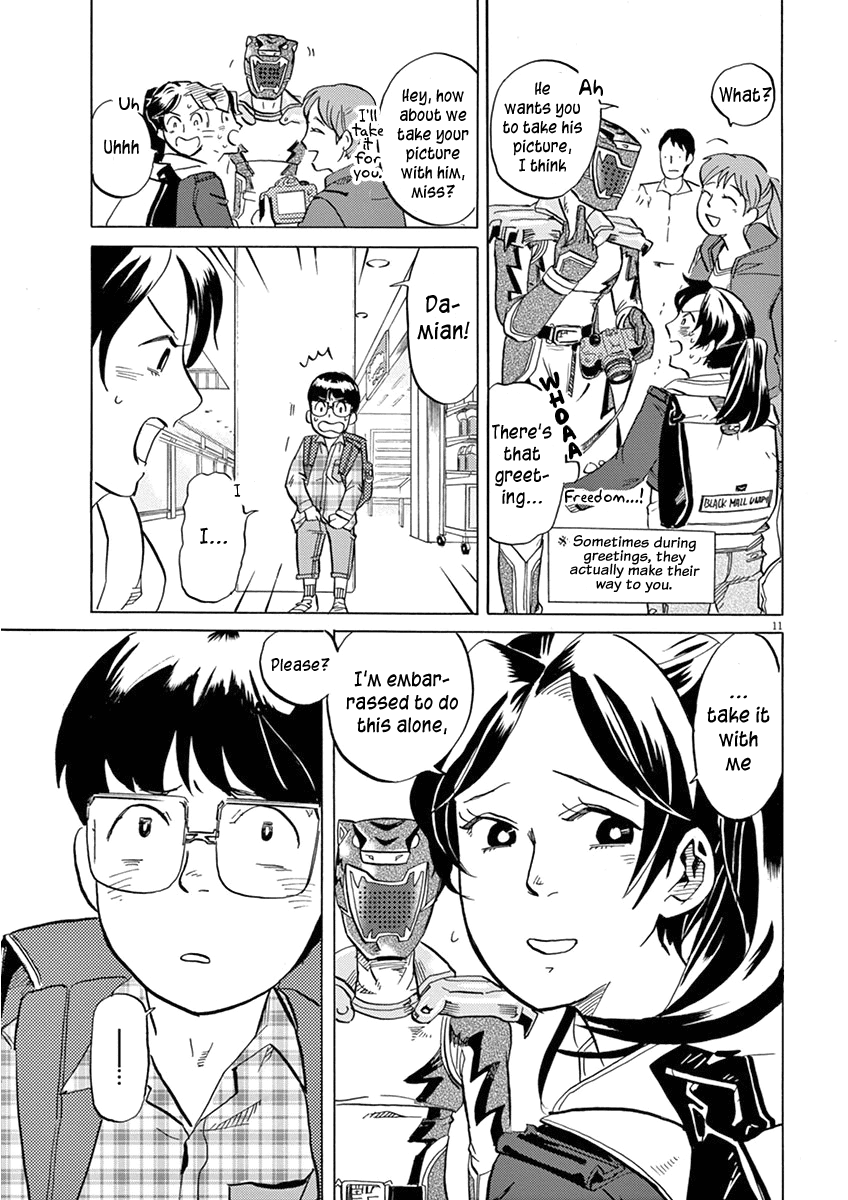 Tokusatsu Gagaga Chapter 17 page 11 - Chapter 17: Real? Fake?