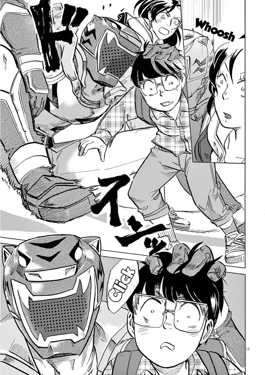 Tokusatsu Gagaga Chapter 17 page 13 - Chapter 17: Real? Fake?