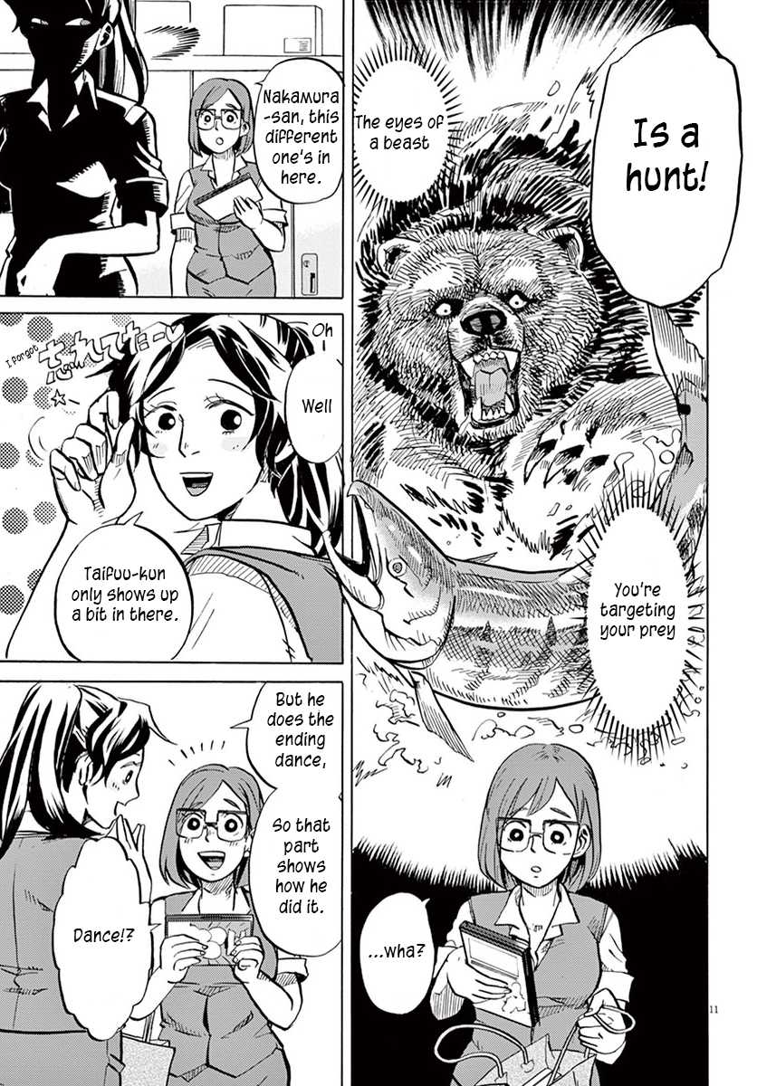 Tokusatsu Gagaga Chapter 18 page 11 - Chapter 18: Making friends is a hunt!