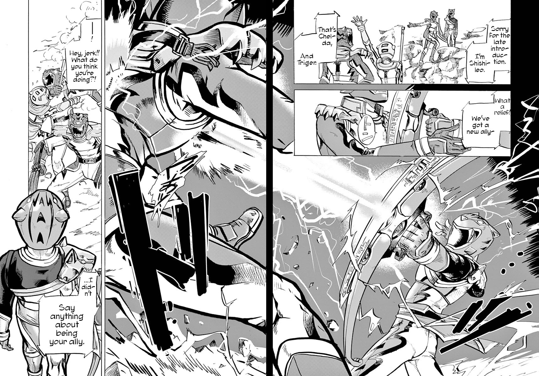 Tokusatsu Gagaga Chapter 19 page 16 - Chapter 19: Warning