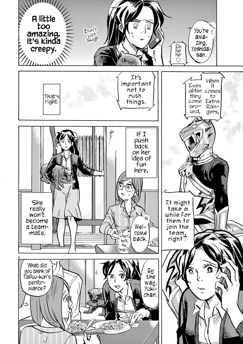 Tokusatsu Gagaga Chapter 19 page 8 - Chapter 19: Warning