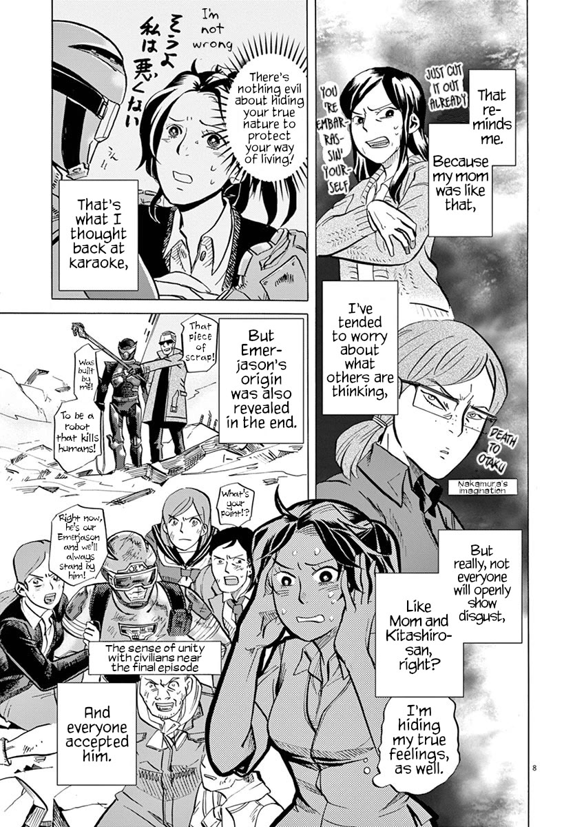 Tokusatsu Gagaga Chapter 20 page 12 - Chapter 20: Even if You Say Not to Worry...