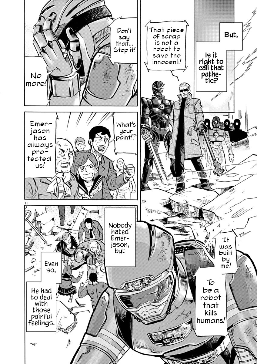 Tokusatsu Gagaga Chapter 20 page 15 - Chapter 20: Even if You Say Not to Worry...