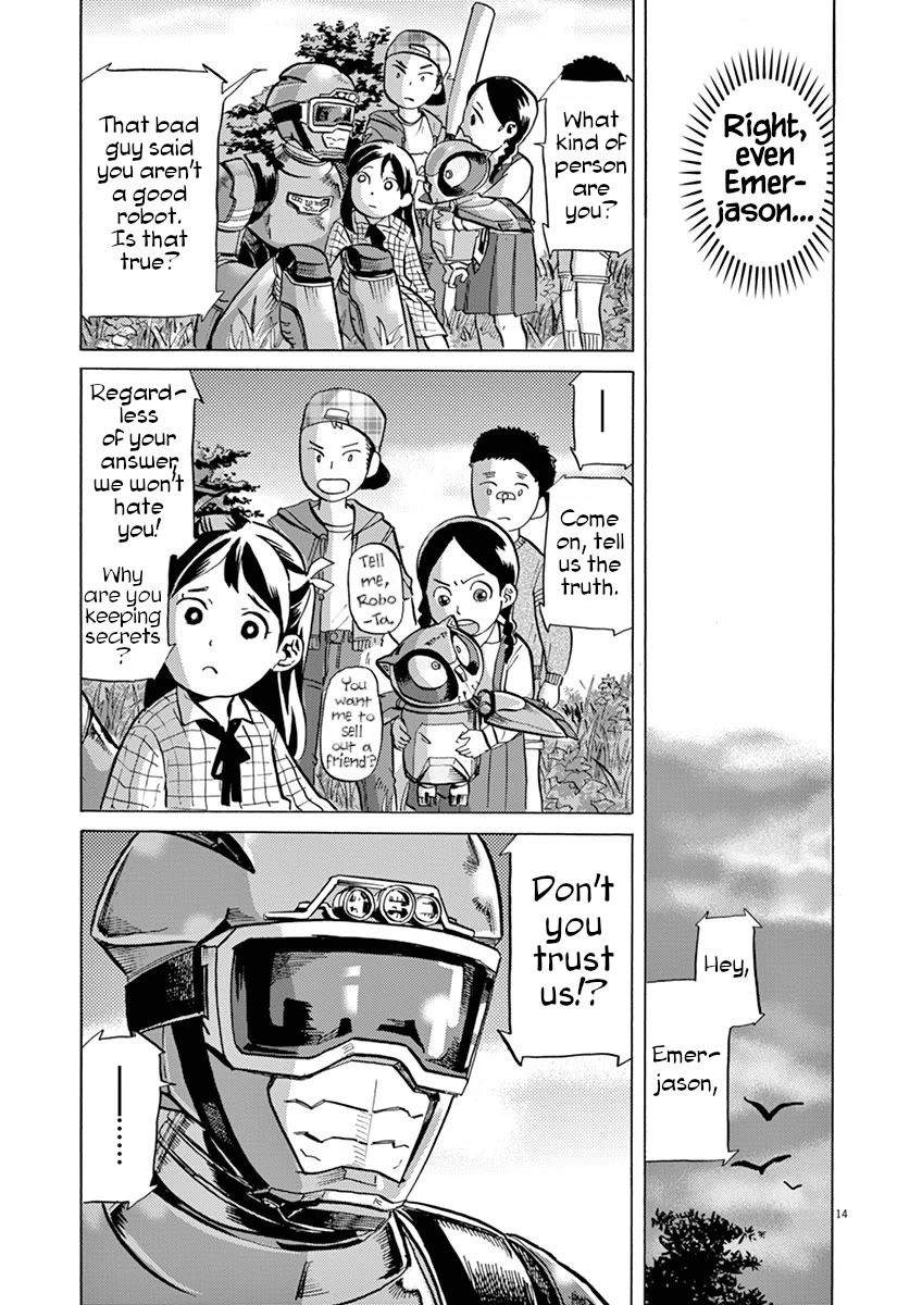 Tokusatsu Gagaga Chapter 20 page 18 - Chapter 20: Even if You Say Not to Worry...