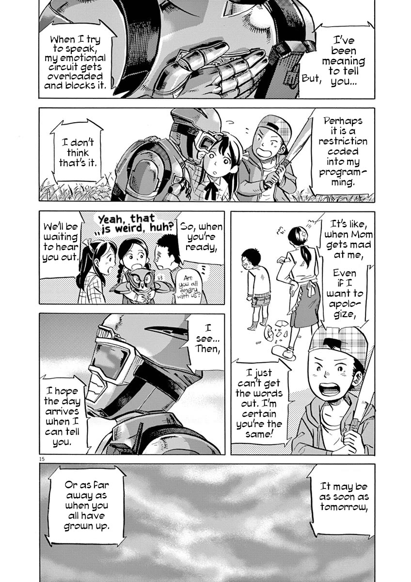 Tokusatsu Gagaga Chapter 20 page 19 - Chapter 20: Even if You Say Not to Worry...